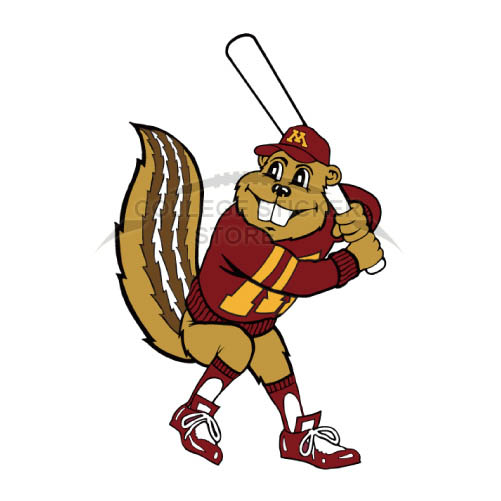Personal Minnesota Golden Gophers Iron-on Transfers (Wall Stickers)NO.5098
